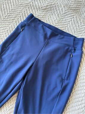 Athleta Navy Blue Pull-On Trousers